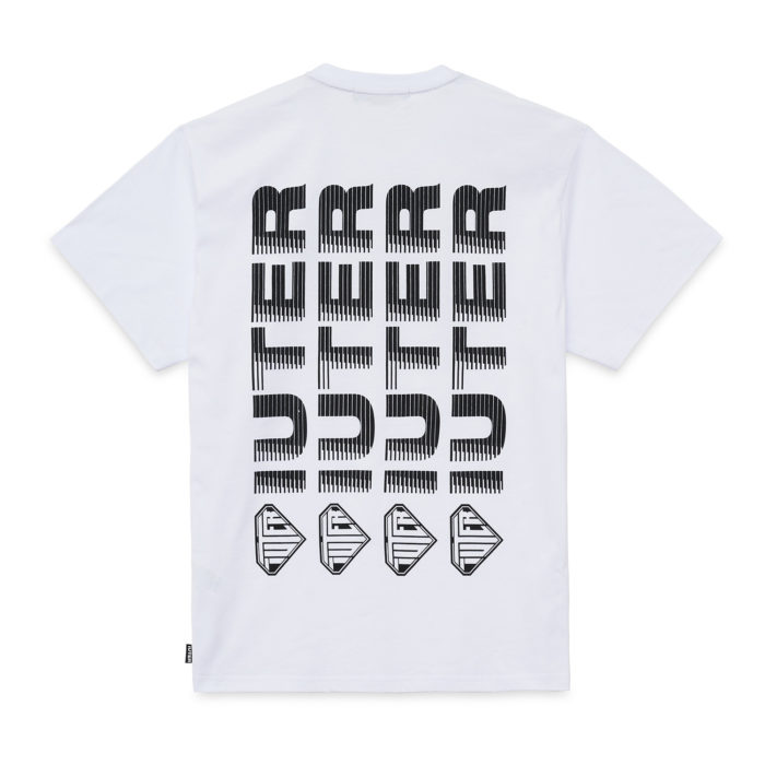 Iuter T-Shirt Fast Logo Tee White - immagine 2