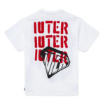 Iuter T-Shirt Stencil Tee White