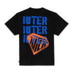 Iuter T-Shirt Stencil Tee Black