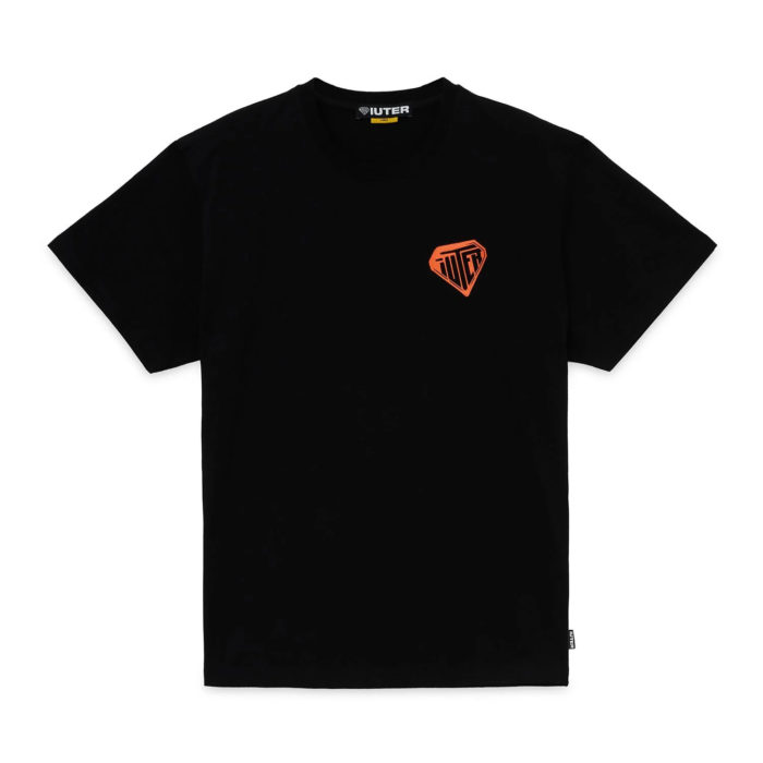 Iuter T-Shirt Stencil Tee Black - immagine 3