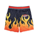 RIPNDIP Welcome To Heck Basketball Shorts (Black) - immagine 3
