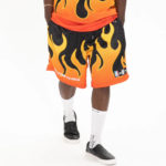 RIPNDIP Welcome To Heck Basketball Shorts (Black) - immagine 4