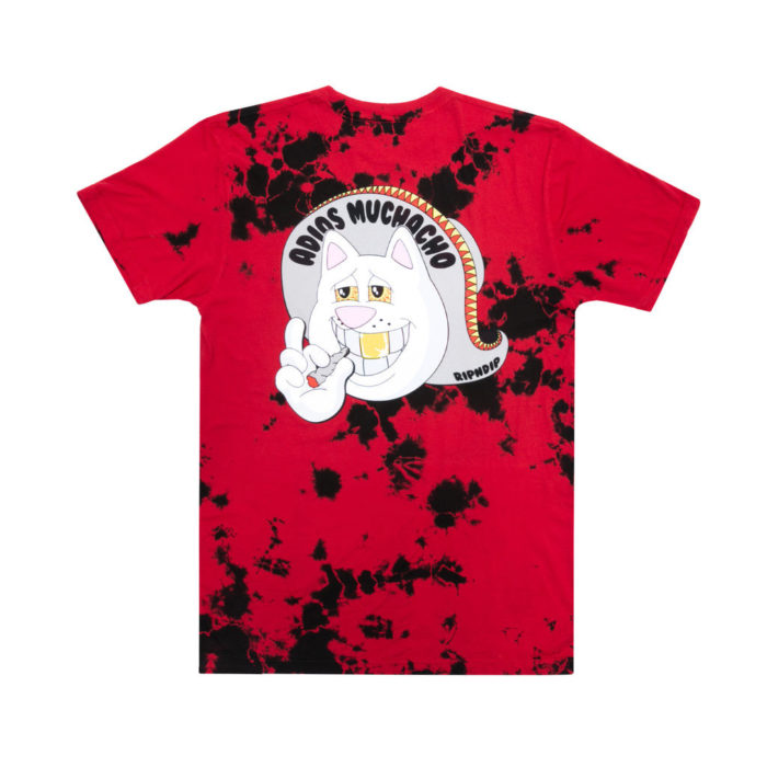 RIPNDIP Adios Muchacho Tee (Red/Black Tie Dye) - immagine 2