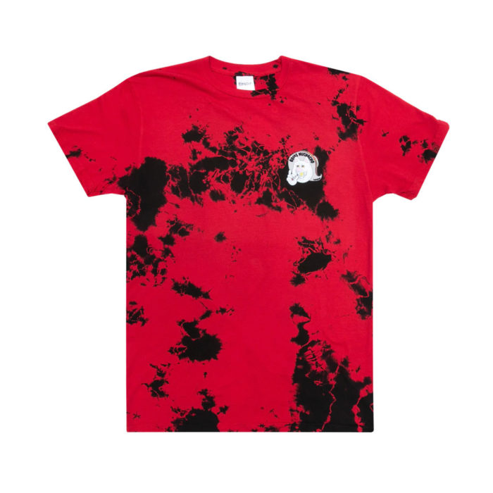 RIPNDIP Adios Muchacho Tee (Red/Black Tie Dye) - immagine 3