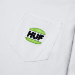 HUF T-Shirt Regal Pocket Tee White - immagine 3