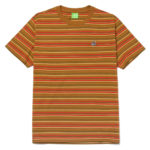 HUF T-Shirt Crown Stripe Knit Top Burnt/Orange