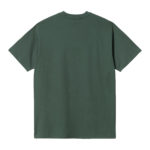 Carhartt Wip Script Embroidery T-Shirt Hemlock Green/White - immagine 3