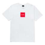 HUF T-Shirt Esential Box Logo Tee White