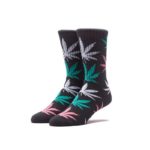 HUF - Plant Life Crew Sock - Charcoal