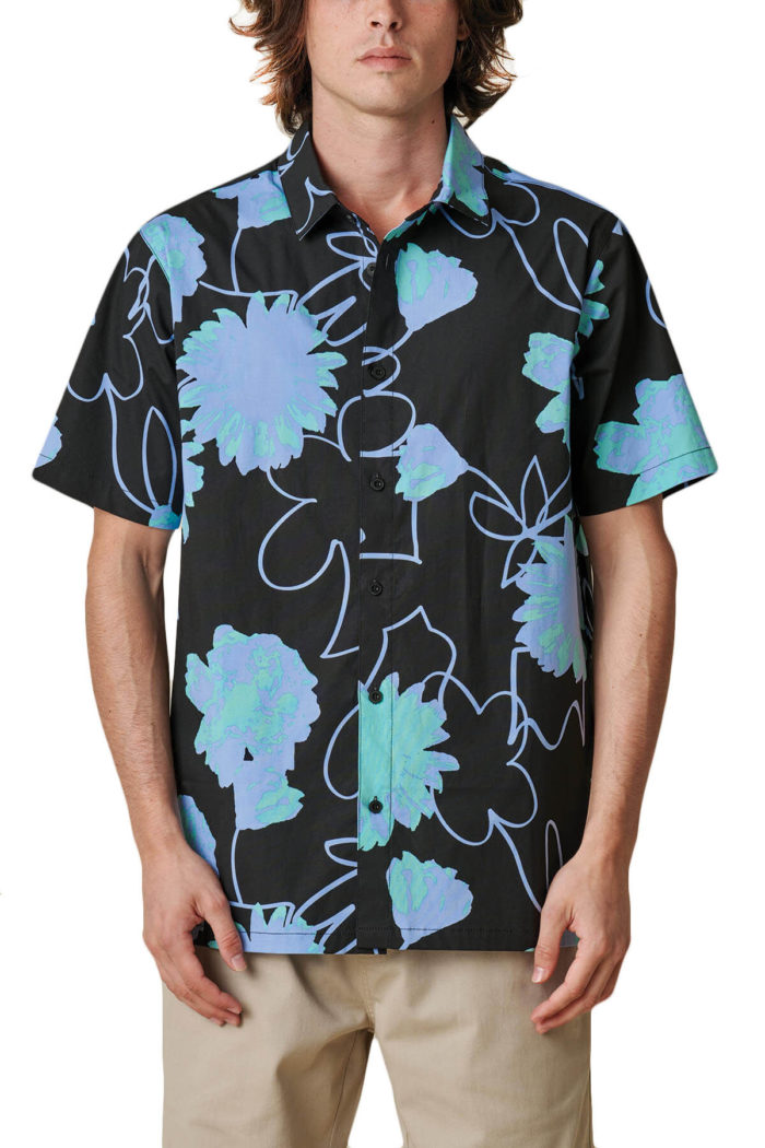 Globe Camicia Dreamin' Wild SS Shirt Black - immagine 2
