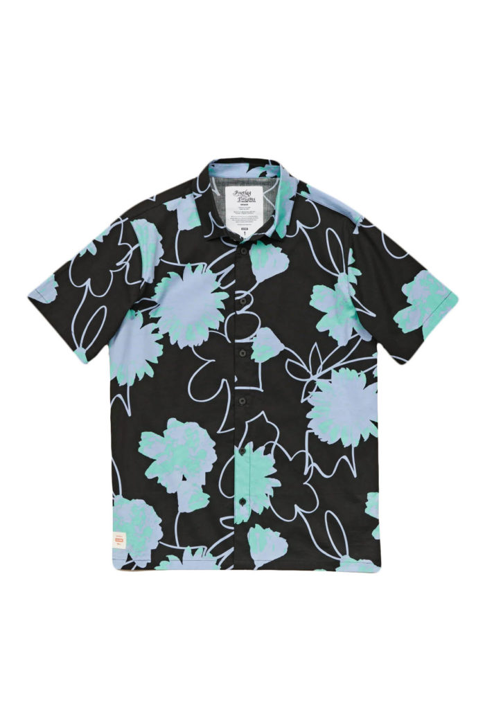 Globe Camicia Dreamin' Wild SS Shirt Black - immagine 3