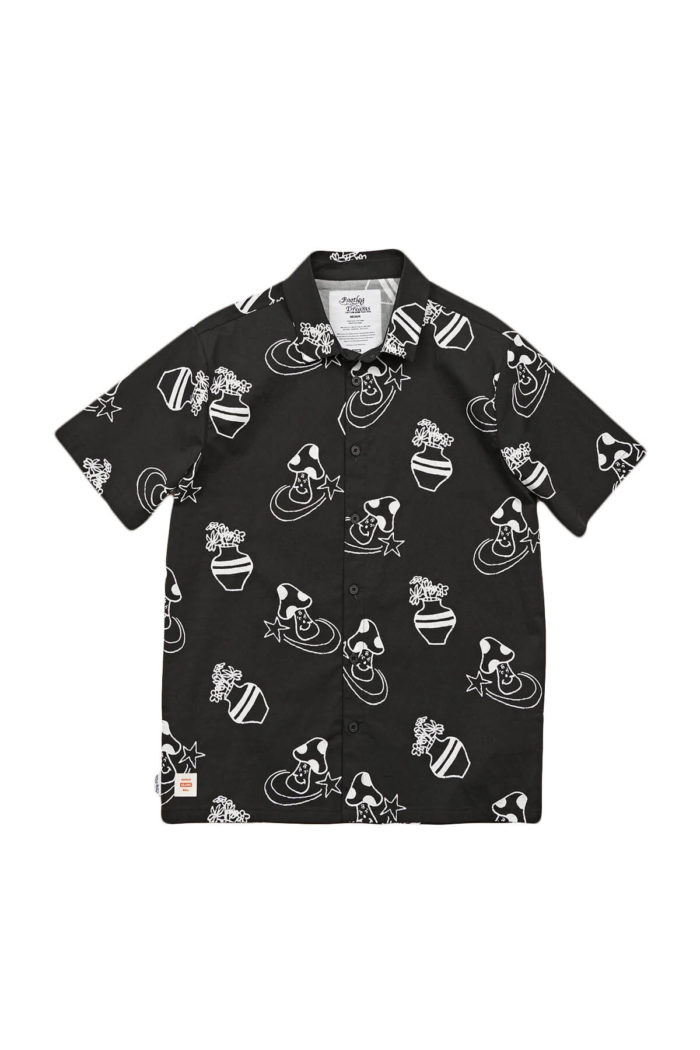 Globe Camicia Underground Holiday SS Shirt Black - immagine 3