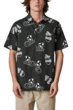 Globe Camicia Underground Holiday SS Shirt Black