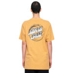 Santa Cruz Stipple Wave Dot T-Shirt Sand