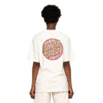 Santa Cruz Tiki Dot T-Shirt Off White - immagine 4