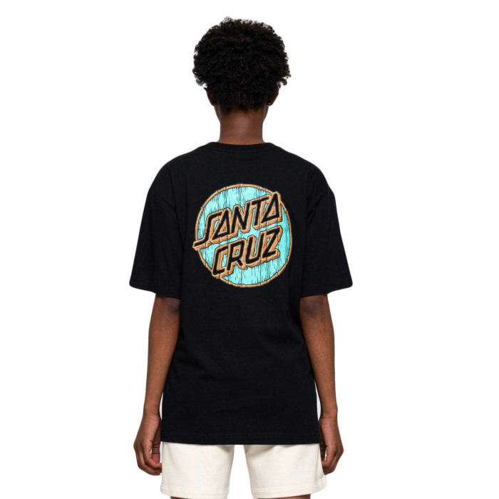 Santa Cruz Tiki Dot T-Shirt Black - immagine 2