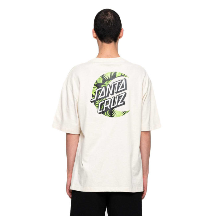 Santa Cruz Cabana Moon Dot T-Shirt Off White - immagine 2
