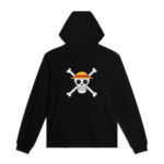 Dolly Noire x One Piece Luffy Skull Sweatshirt Hoodie
