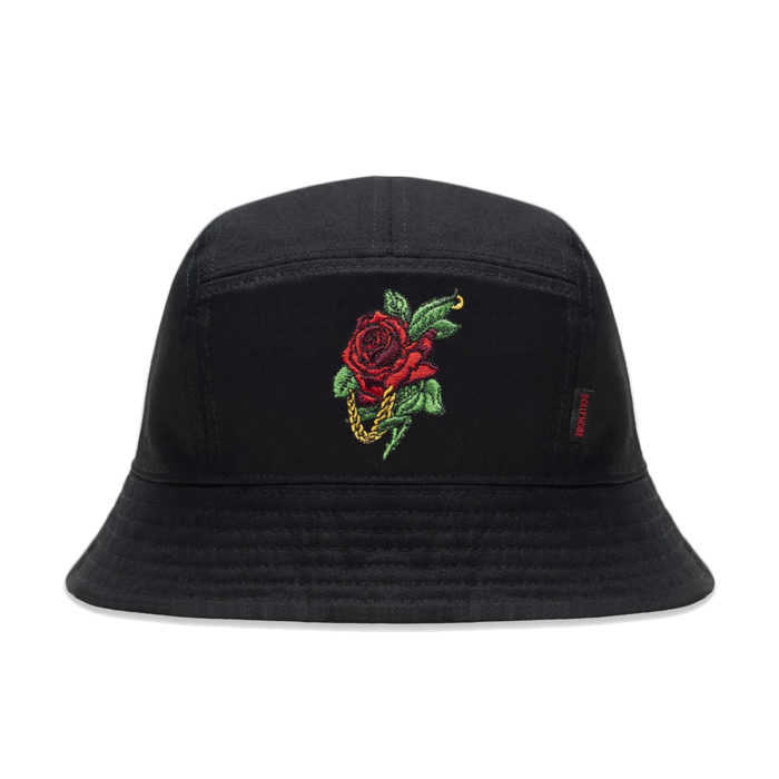 Dolly Noire Rosa Bucket Hat Black - immagine 2