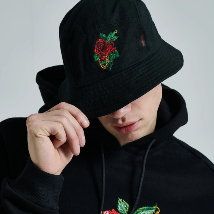 Dolly Noire Rosa Bucket Hat Black - immagine 4