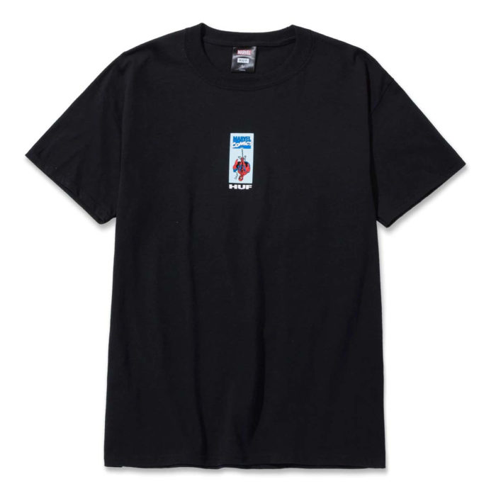 HUF X Marvel - Spider Man SS Tee Black - immagine 2