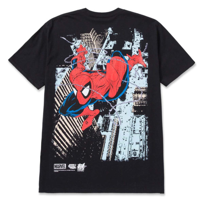 HUF X Marvel - Spider Man SS Tee Black - immagine 3