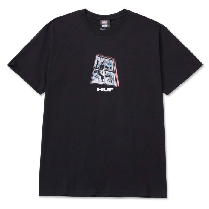 HUF X Marvel - Black Suit Spider Man SS Tee - immagine 2