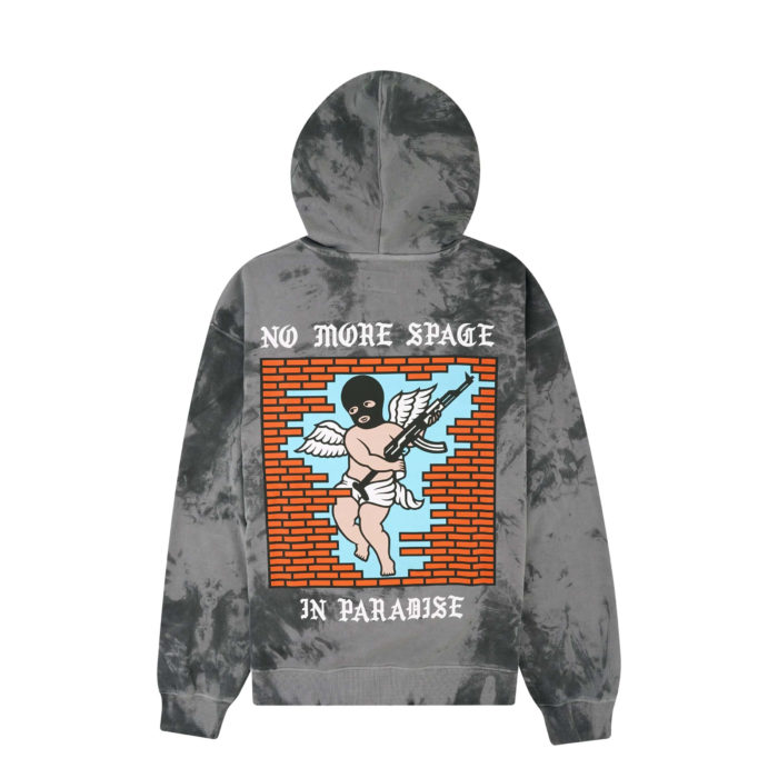 Doomsday No More Space Tie Dye Hoodie Black - immagine 2