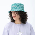 RIPNDIP Checked Bucket Hat (Olive) - immagine 4