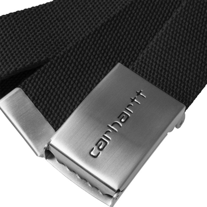 Carhartt Wip Clip Belt Chrome/Black - immagine 3