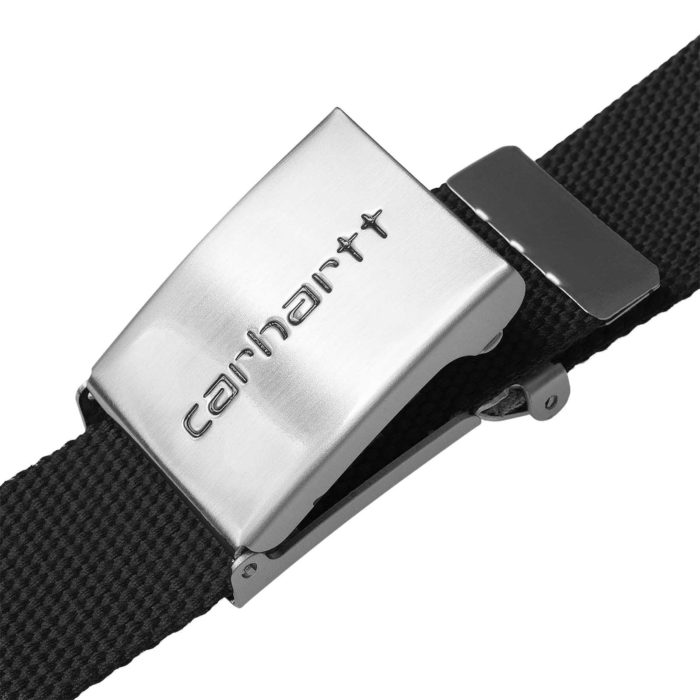 Carhartt Wip Clip Belt Chrome/Black - immagine 4