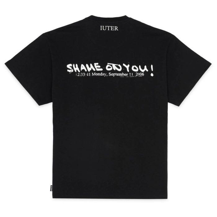 Iuter T-Shirt Shame Tee Black - immagine 3