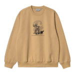 Carhartt Wip Lucky Painter Sweat Dusty H Brown/Black