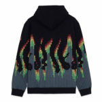 Octopus Sound Wave Hoodie Black - immagine 3
