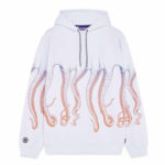 Octopus Gradient Hoodie White