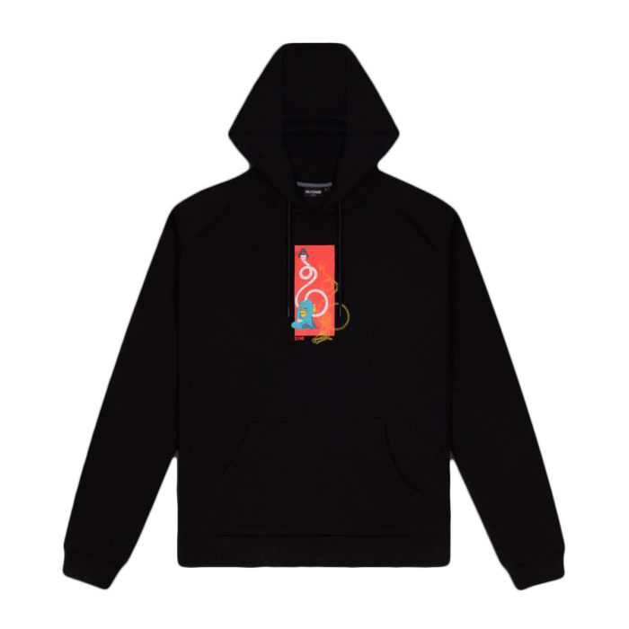 Dolly Noire Rokurokubi Hoodie Black - immagine 2