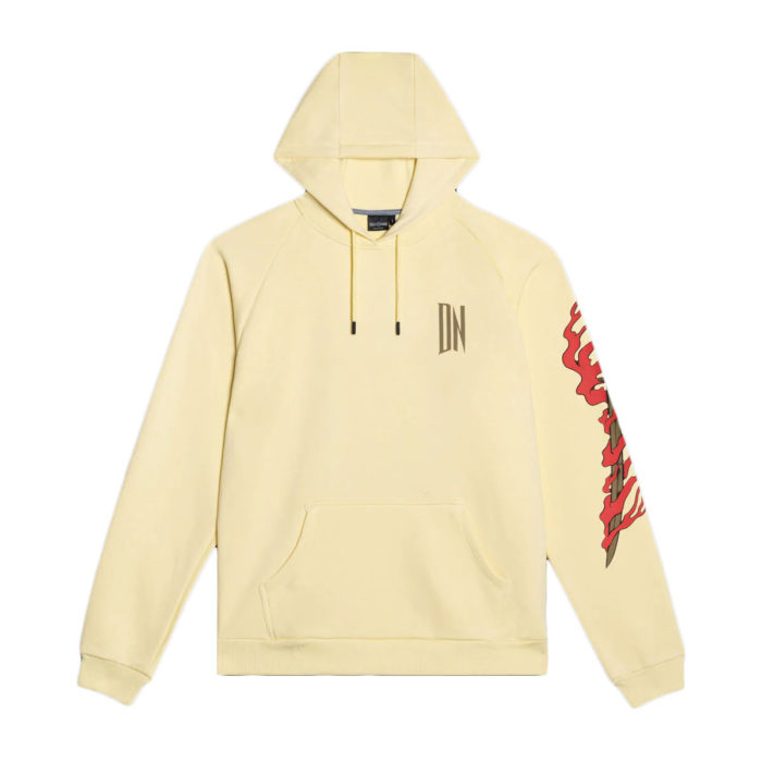 Dolly Noire Ryu Dragon Hoodie Beige - immagine 3
