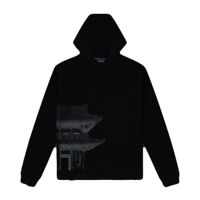 Dolly Noire Bench Tokyo Oversize Hoodie Black - immagine 2