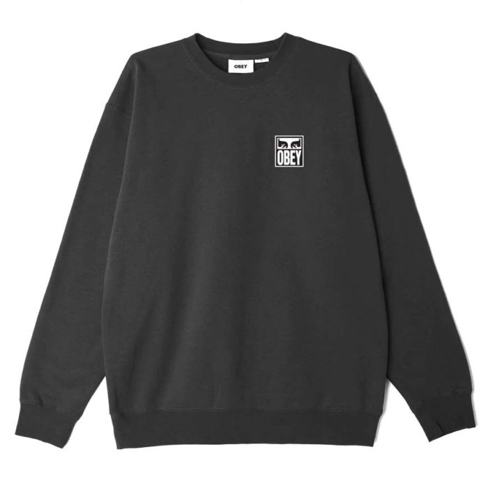 Obey Eyes Icon Crewneck Black - immagine 3
