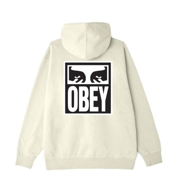 Obey Eyes Icon Hood Unbleached - immagine 2