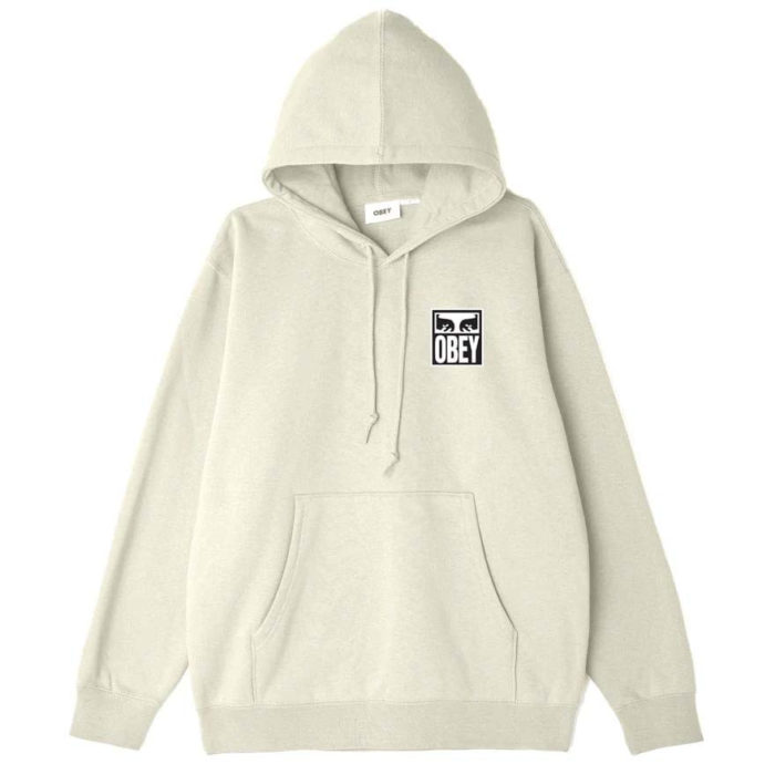 Obey Eyes Icon Hood Unbleached - immagine 3