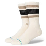 Stance Calze Boyd Crew Socks Taupe