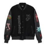 Propaganda Dirty Street College Jacket Black