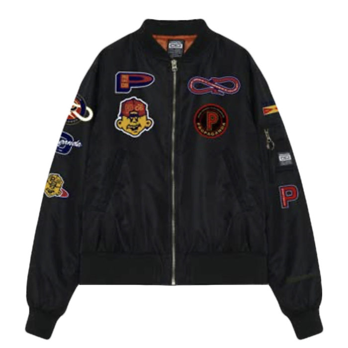 Propaganda Baseball Jacket Black - immagine 2