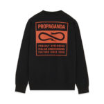 Propaganda Label Crewneck Black