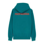 Propaganda Logo Hoodie Petrol - immagine 3