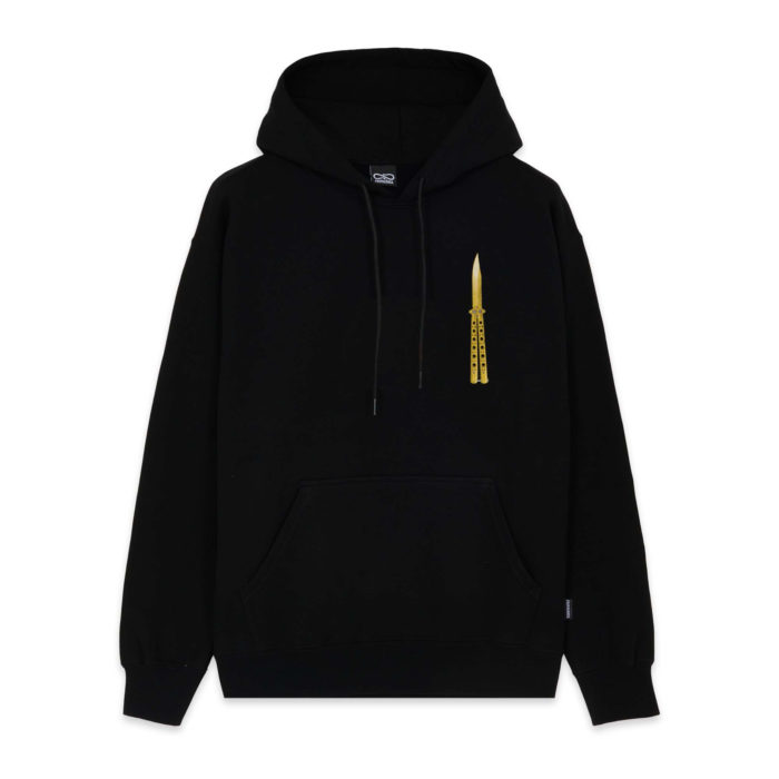 Propaganda Butterfly Hoodie Black - immagine 3