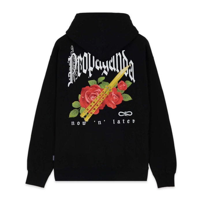 Propaganda Butterfly Hoodie Black - immagine 2
