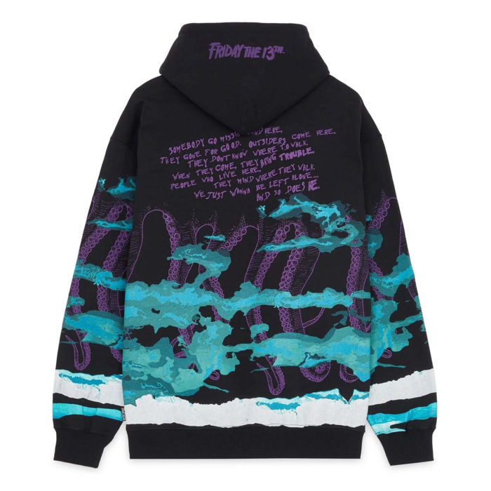 Octopus Jason River Hoodie Black - immagine 3