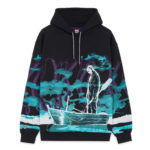 Octopus Jason River Hoodie Black